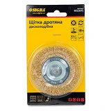Щетка проволочная дискообразная Sigma 9013071 901307 75мм