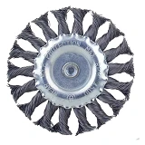Щетка стальная дискообразная Sigma 9023101 902310 для дрели 100мм