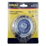 Щетка стальная чашеобразная SIGMA 9028101 902810 для дрели 100мм