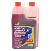 Масло MOTOR OIL двотактне з дозатором УЗФАМ 1 літр оригінал