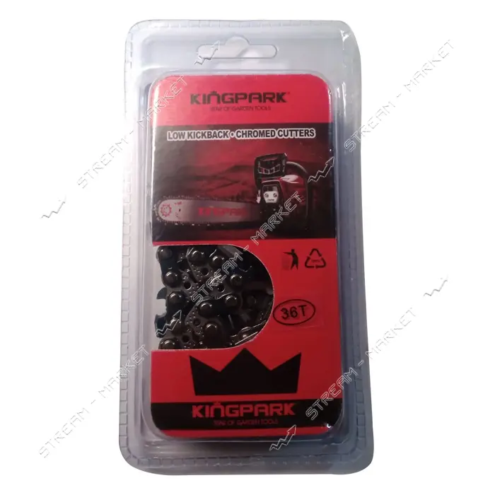 Цепь для бензопилы KingPak шаг 3/8" 56 звеньев 28z 1.3 мм супер зуб