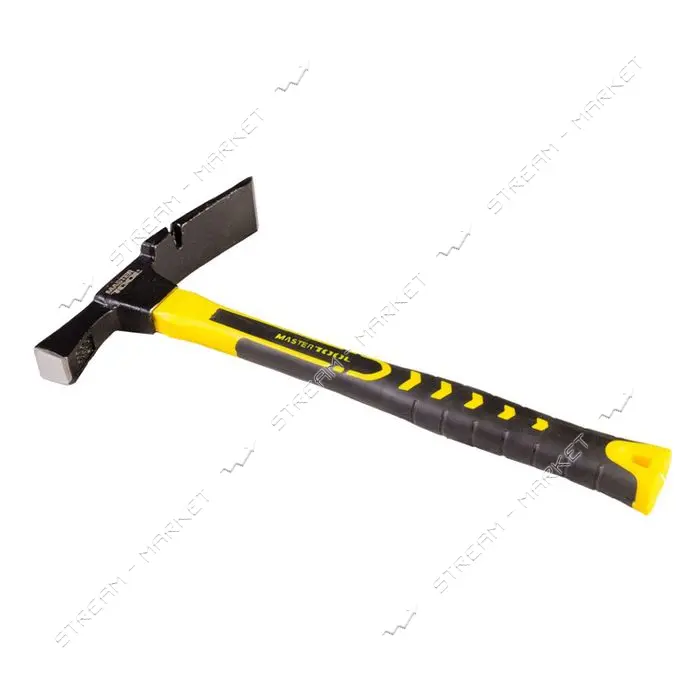 Молоток каменщика Master-Tool 02-0124 600г рукоятка из стекловолокна                                