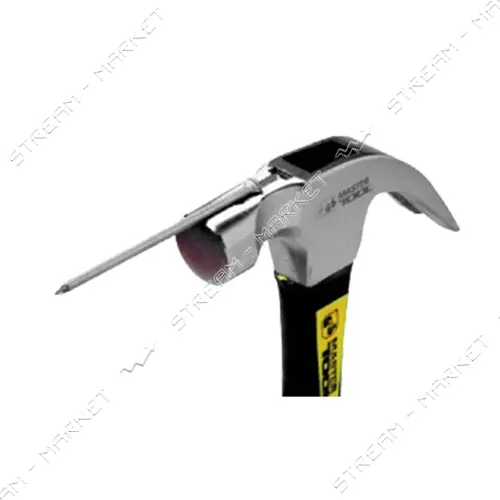 Молоток столярный Mastertool 02-0705 рукоятка из стекловолокна и магнитный держатель 450г