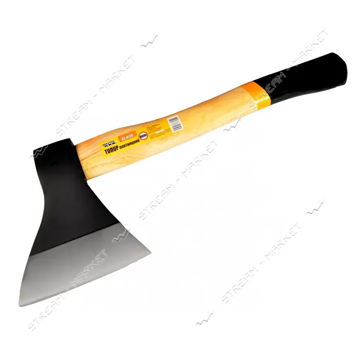 Топор Mastertool 05-0128 деревянная рукоятка с полимерной защитой 800г 420мм