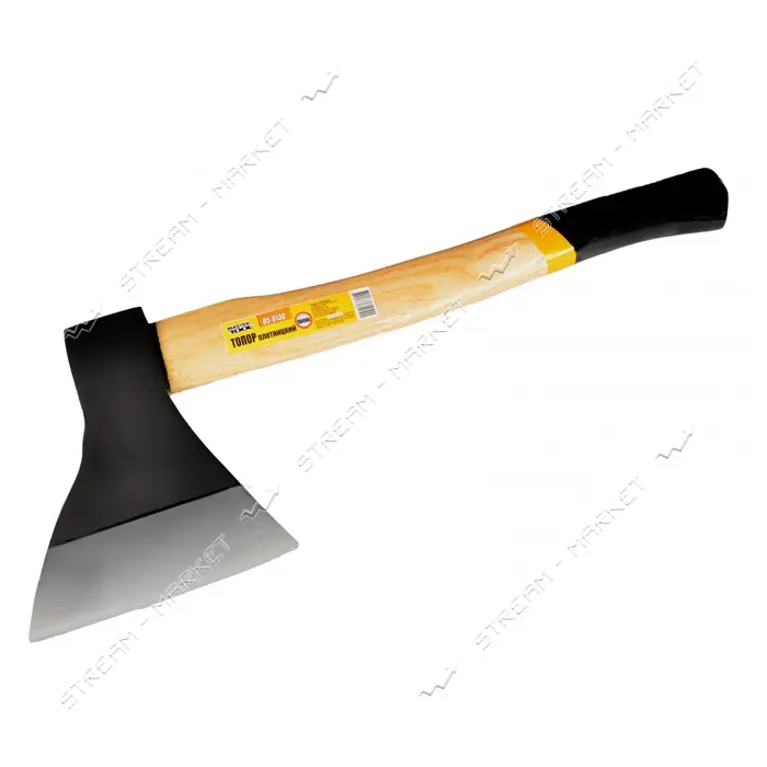 Топор Mastertool 05-0130 деревянная рукоятка с полимерной защитой 1000г 480мм                       