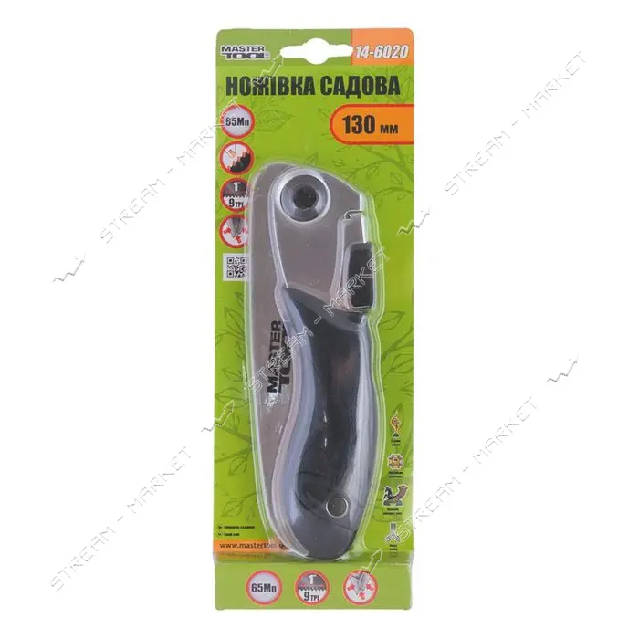 Ножовка садовая Mastertool 14-6020 складная каленый зуб 160мм