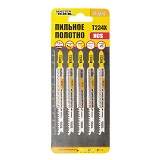 Пильное полотно Mastertool 14-2820 для лобзика по дереву PROGRESSOR T234X 5шт                       