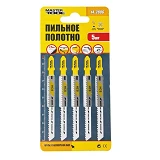 Пильное полотно Mastertool 14-2806 для лобзика по дереву Т101В 5шт                                  