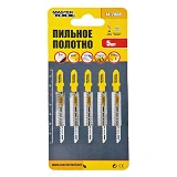 Пильное полотно Mastertool 14-2808 для лобзика по дереву Т101AO 5шт