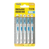 Пильное полотно Mastertool 14-2815 для лобзика по цветному металлу T127D 5шт