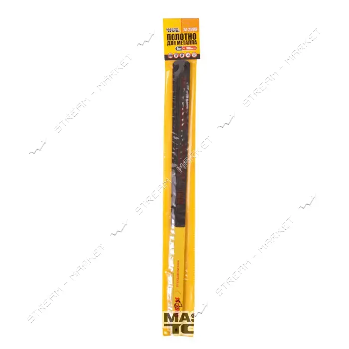 Полотно по металлу Mastertool 14-2907 2-стороннее C60 300x12.5x0.6мм 24/24x1" Ram C 6шт