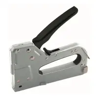 Степлер рессорный MasterTool 41-0909 3 в 1 для скобы 4-14мм 11.3x0.7мм гвоздь 14мм скоба 10.6x.2м   