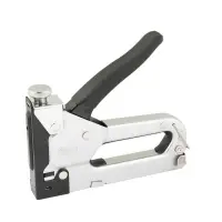Степлер пружинный для скобы MasterTool 41-0906 4-14мм 11.3x0.7мм плавная регулировка силы удара     