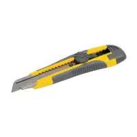 Нож Mastertool 17-0118 18мм с металлической направляющей винтовой замок плюс 2 лезвия               