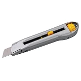 Нож Mastertool 17-0078 18мм металлический двойной фиксатор                                          