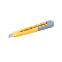 Нож Mastertool 17-0321 18мм пластиковый кнопочный фиксатор                                          