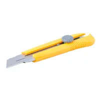 Нож Mastertool 17-0325 25мм пластиковый с металлической направляющей винтовой замок                 
