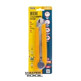 Нож Mastertool 17-0325 25мм пластиковый с металлической направляющей винтовой замок