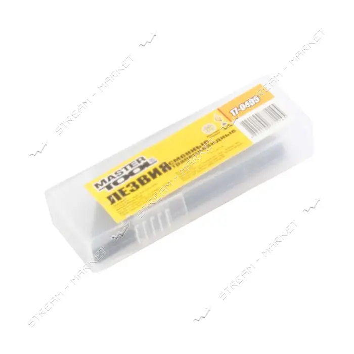 Лезвие трапеция Mastertool 17-0405 19х60мм 10шт