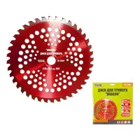 Диск для триммера MasterTool 19-2002 Dragon 255x25.4x40Т с победитовой напайкой закаленный          