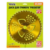 Диск для триммера MasterTool 19-2004 Predator 255x25.4x40Т с победитовой напайкой закаленный        
