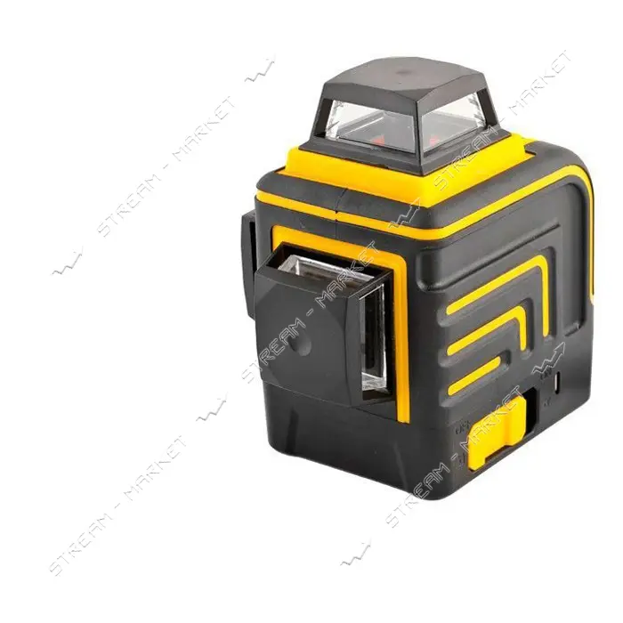 Уровень лазерный MasterTool 30-1912 H360плюс2хV360 с 3 лазерными головками RED