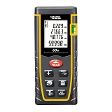 Дальномер лазерный Mastertool 30-0960 0.05-60м 2мм/м чехол батарейки тип ААAx2 в комплекте