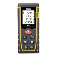 Дальномер лазерный Mastertool 30-0960 0.05-60м 2мм/м чехол батарейки тип ААAx2 в комплекте          