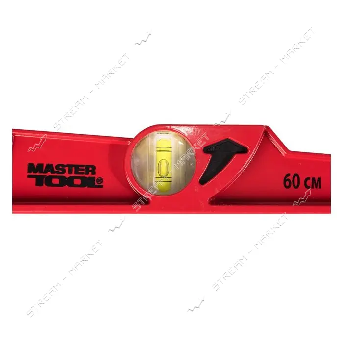 Уровень каменщика ударный Master-Tool 33-0602 60см с зеркальцем 2 капсулы