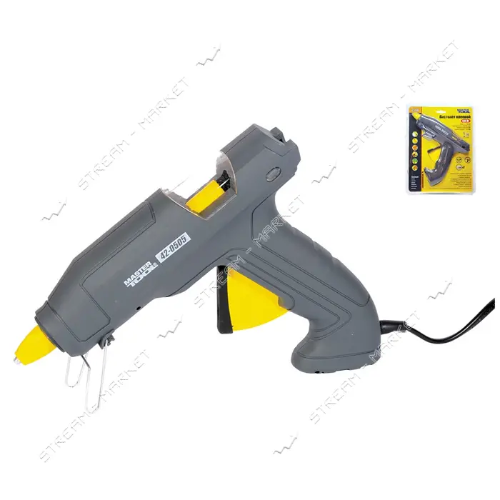 Пистолет клеевой Mastertool 42-0505 d11.2мм 500Вт Капля-Стоп                                        