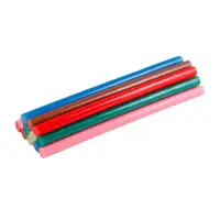 Стержни клеевые Mastertool 42-0155 11.2х200мм 12шт цветные                                          