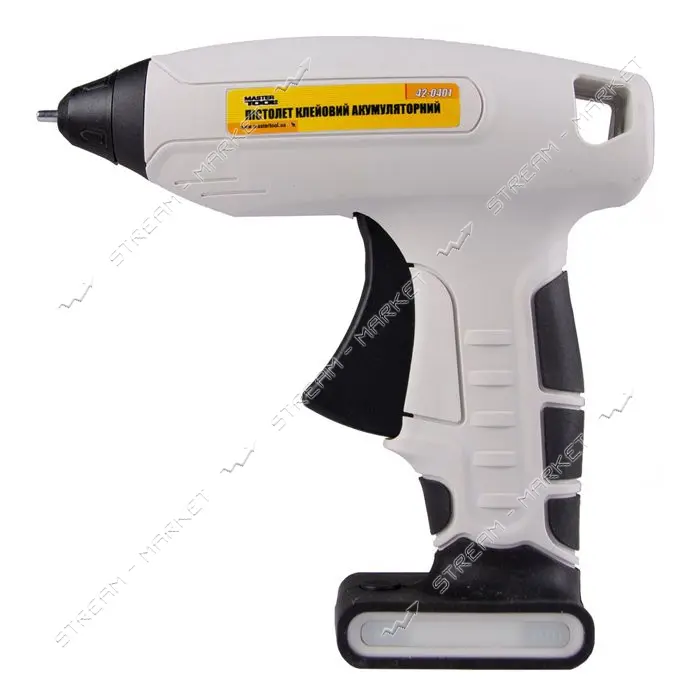 Пистолет клеевой Master-Tool 42-0401 аккумуляторный 7.2мм DC3.7V 1300mAh капля-стоп