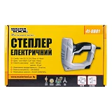 Степлер электрический MasterTool 41-0801 скоба 6-14мм 11.3x0.7мм гвоздь 15мм