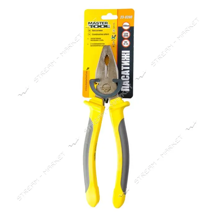 Пассатижи Mastertool 23-0200 200мм                                                                  