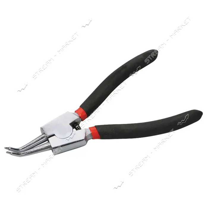 Щипцы Mastertool 75-1307 175мм наружные изогнутые