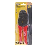 Клещи для обжима контактов Mastertool 75-2250 с трещоткой 220мм