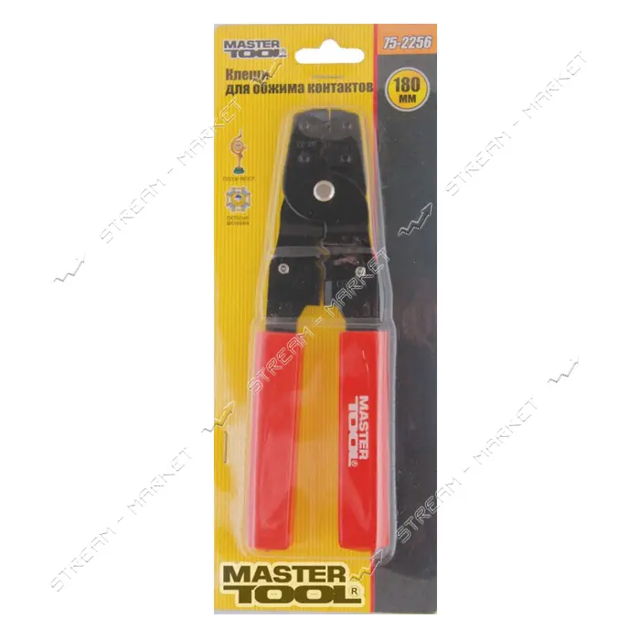 Клещи для обжима контактов Mastertool 75-2256 180мм