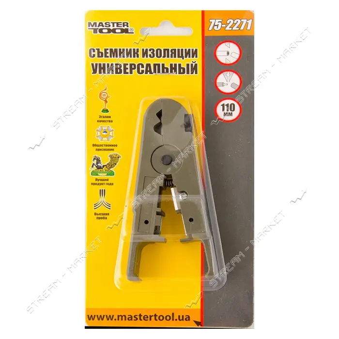 Съемник изоляции Mastertool 75-2271 универсальный                                                   