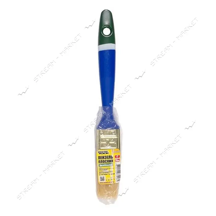 Кисть плоская Mastertool 91-1525 Английская 1"