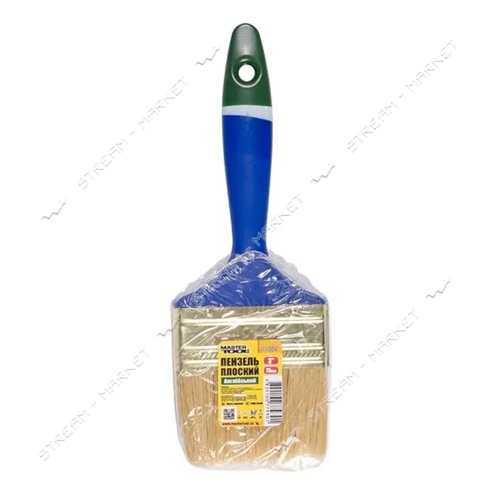 Кисть плоская Mastertool 91-1575 Английская 3"
