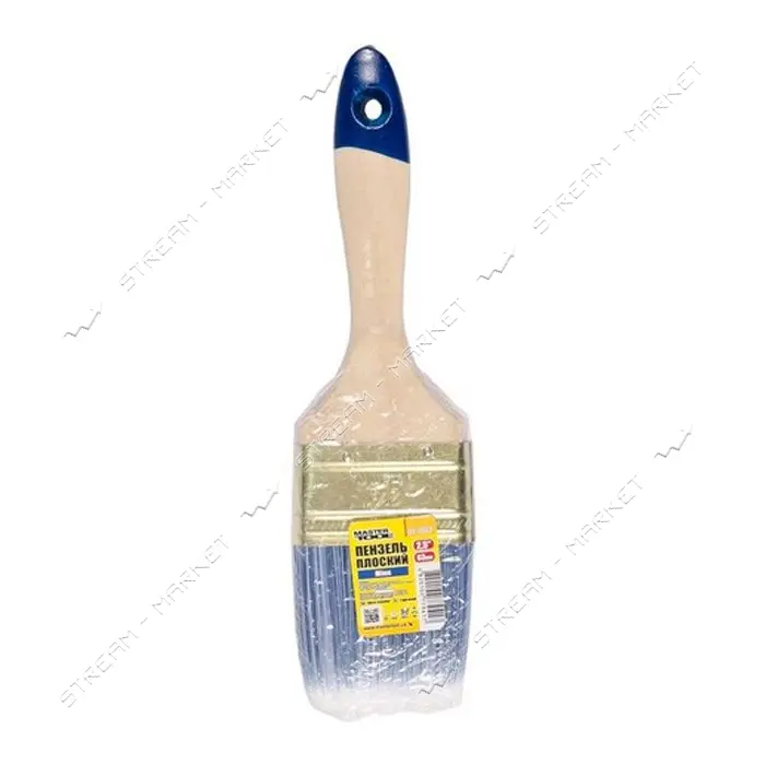 Кисть плоская Mastertool 91-1763 Микс 2.5"                                                          