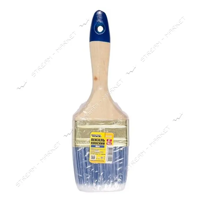 Кисть плоская Mastertool 91-1775 Микс 3"