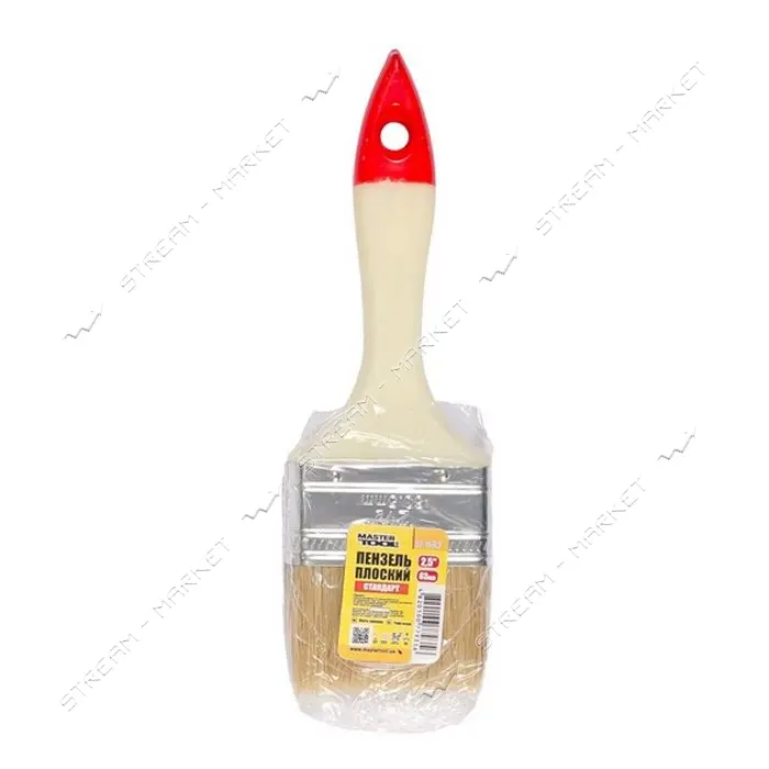 Кисть плоская Mastertool 91-1663 Стандарт 2.5"                                                      