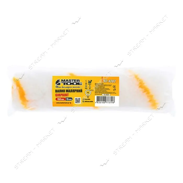 Мінівалик Mastertool 92-4202 Girpaint d6мм 15x150x11мм                                              