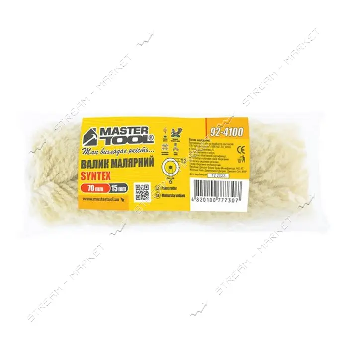 Минивалик Mastertool 92-4100 Синтекс d6мм 15x70x11мм