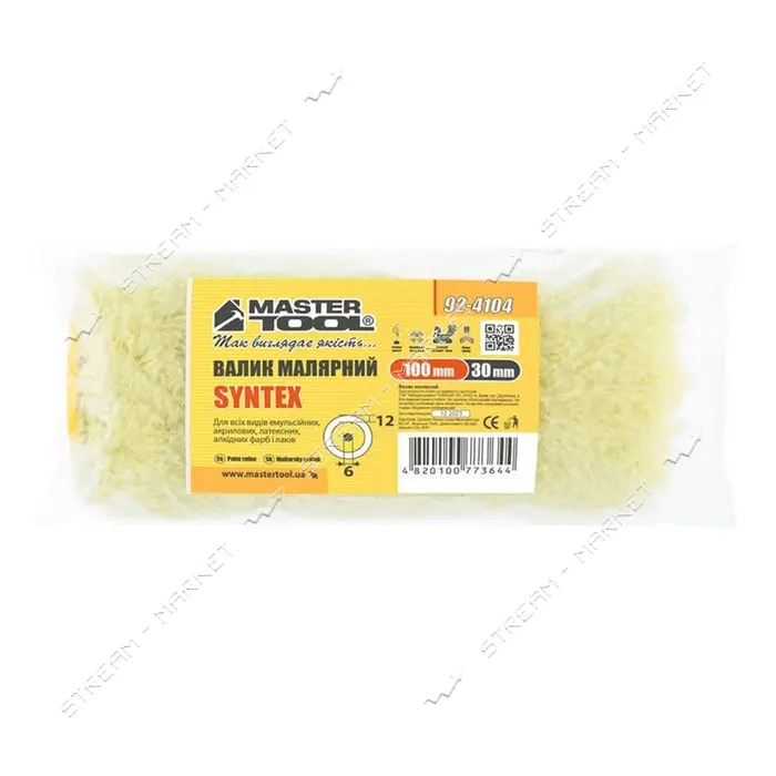 Минивалик Mastertool 92-4104 Синтекс Миди d6мм 30x100x11мм                                          