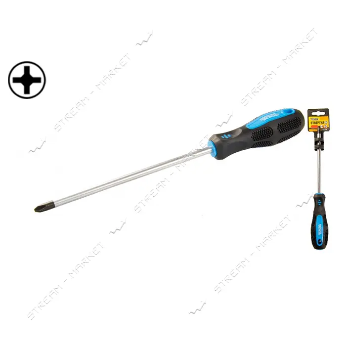 Отвертка крестовая Mastertool 48-5010 РН0x100                                                       