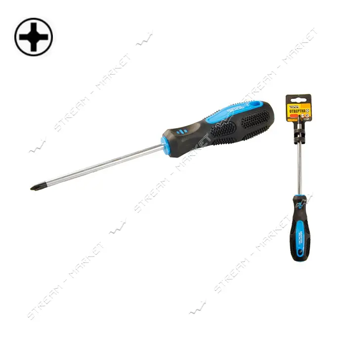 Отвертка крестовая Mastertool 48-5138 РН1x38