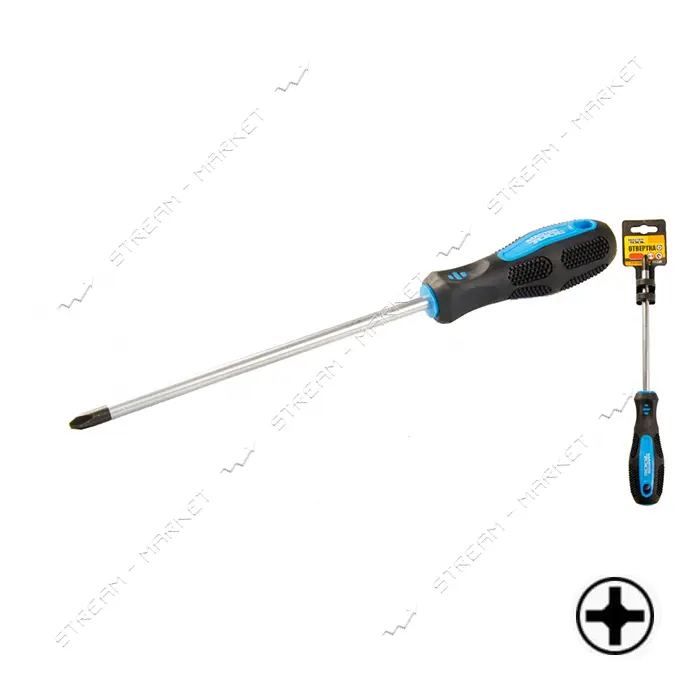 Отвертка крестовая Mastertool 48-5112 РН1x125                                                       
