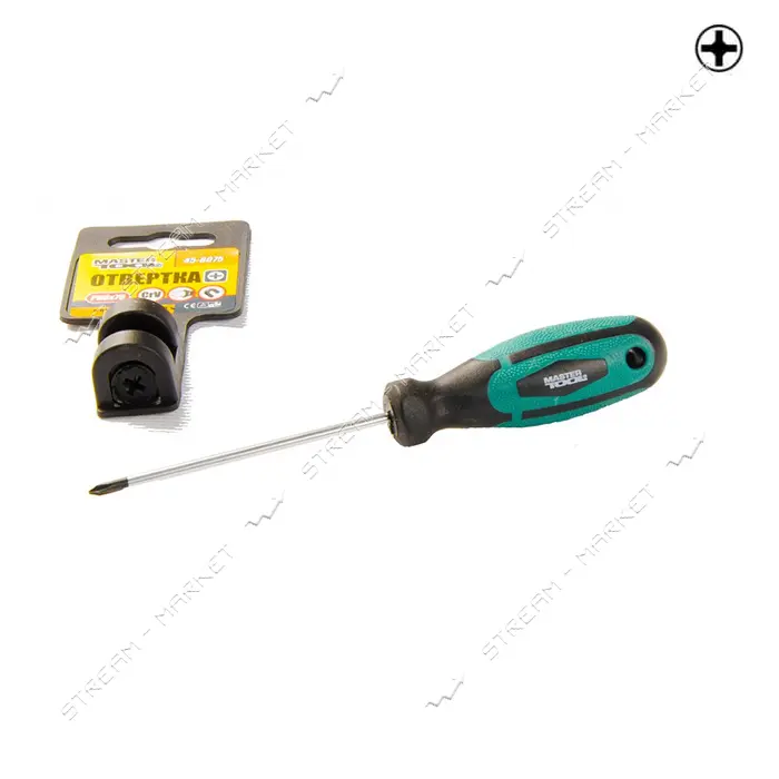 Отвертка крестовая Mastertool 45-8315 РН3x150 усиленная